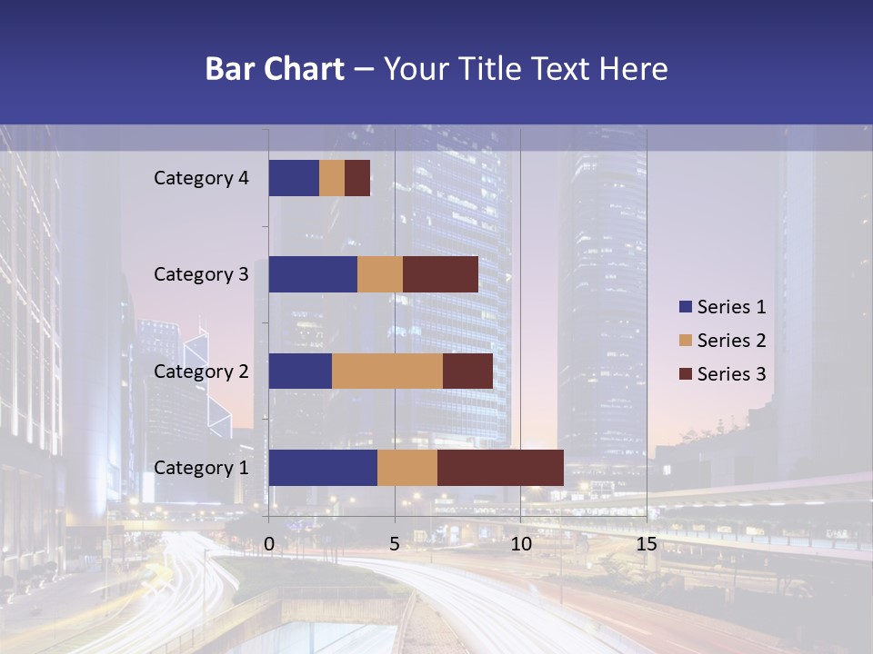 Bridge Business Cityscape PowerPoint Template