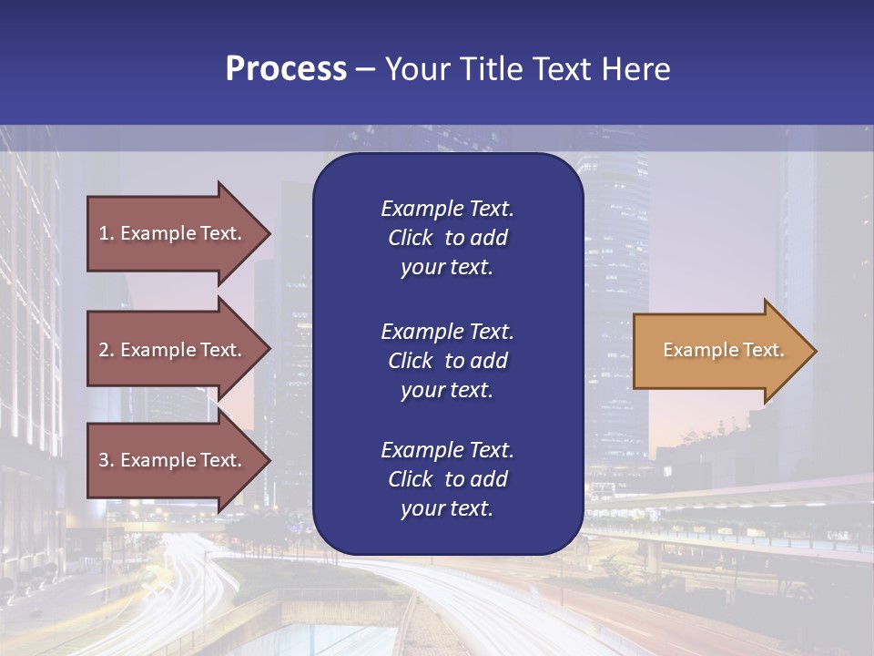 Bridge Business Cityscape PowerPoint Template
