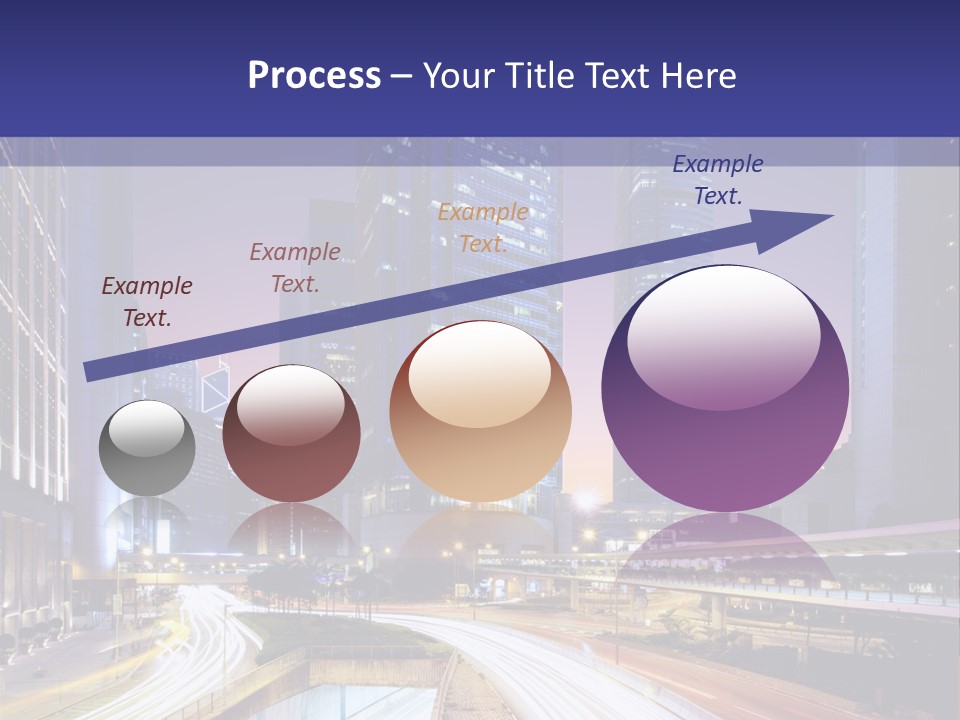 Bridge Business Cityscape PowerPoint Template