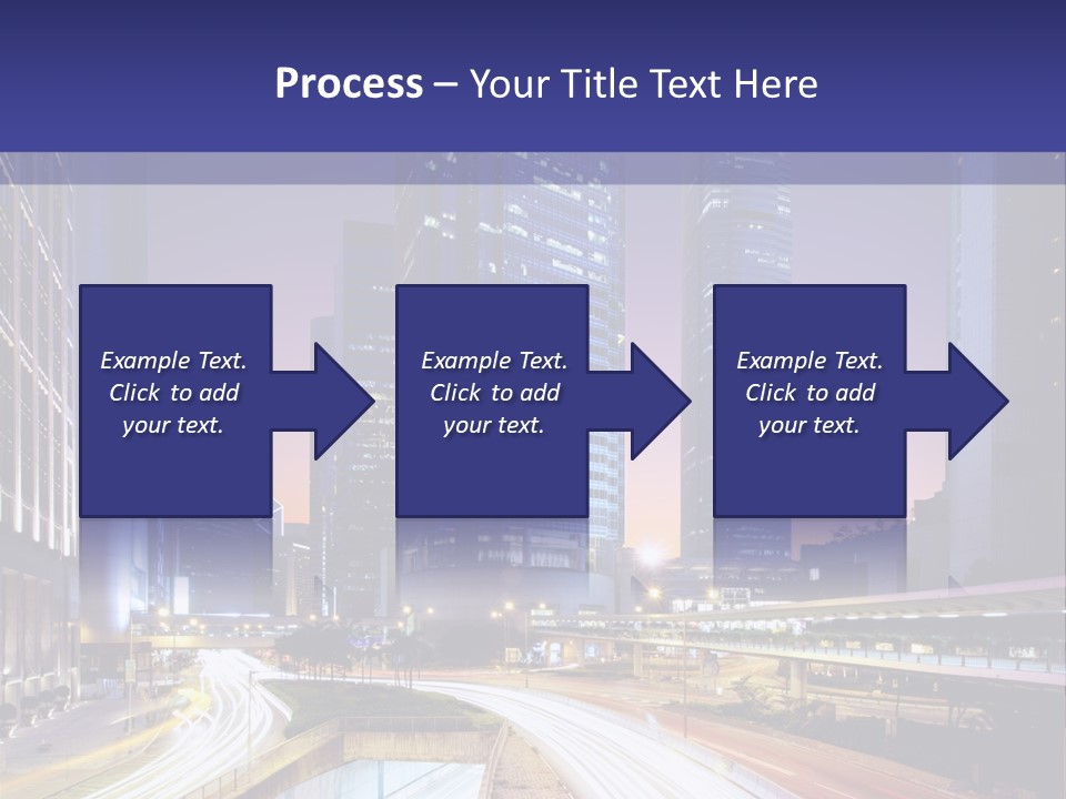 Bridge Business Cityscape PowerPoint Template
