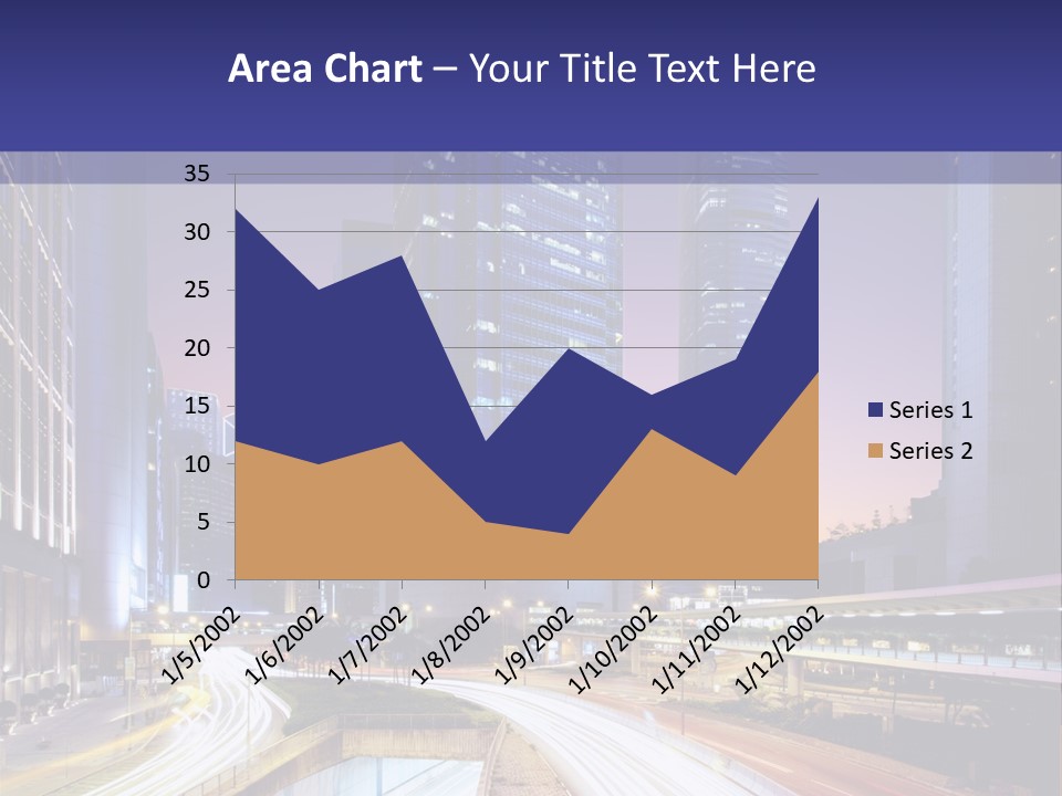 Bridge Business Cityscape PowerPoint Template