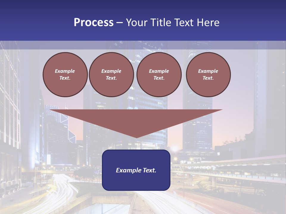 Bridge Business Cityscape PowerPoint Template