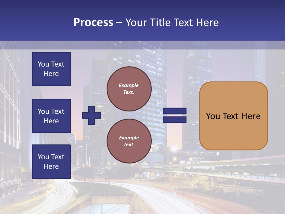 Bridge Business Cityscape PowerPoint Template