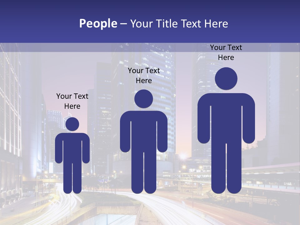 Bridge Business Cityscape PowerPoint Template