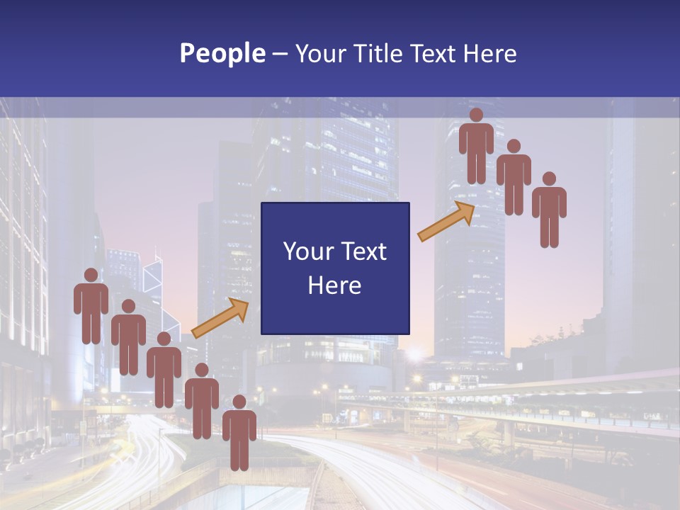 Bridge Business Cityscape PowerPoint Template