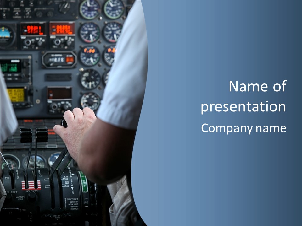 Batch Flight Flying PowerPoint Template