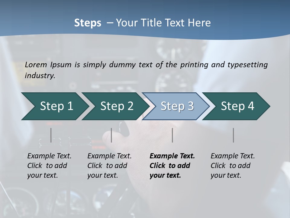 Batch Flight Flying PowerPoint Template