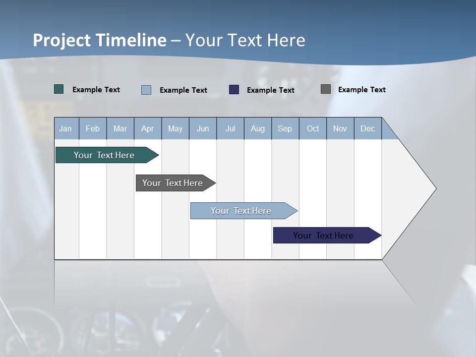 Batch Flight Flying PowerPoint Template