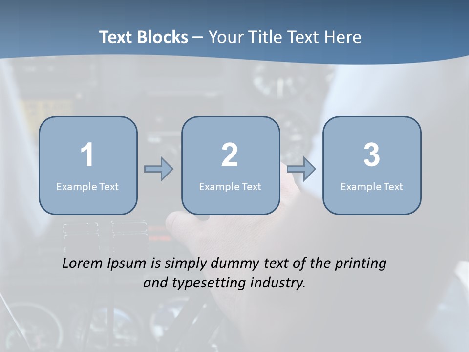 Batch Flight Flying PowerPoint Template