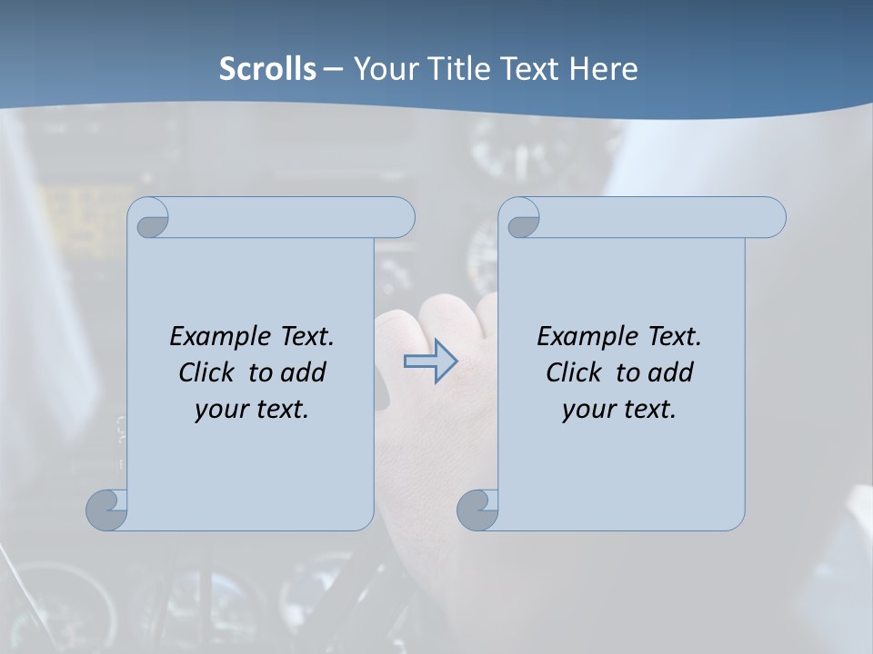 Batch Flight Flying PowerPoint Template