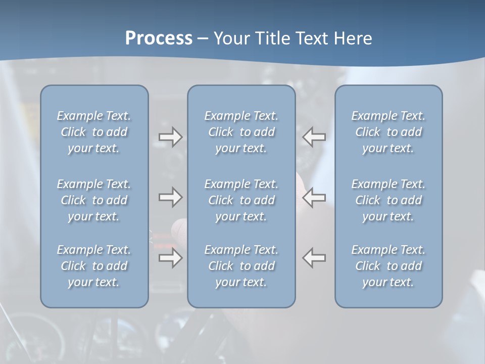 Batch Flight Flying PowerPoint Template