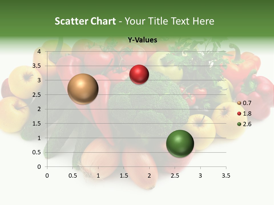 Arrangement Pepper Background PowerPoint Template