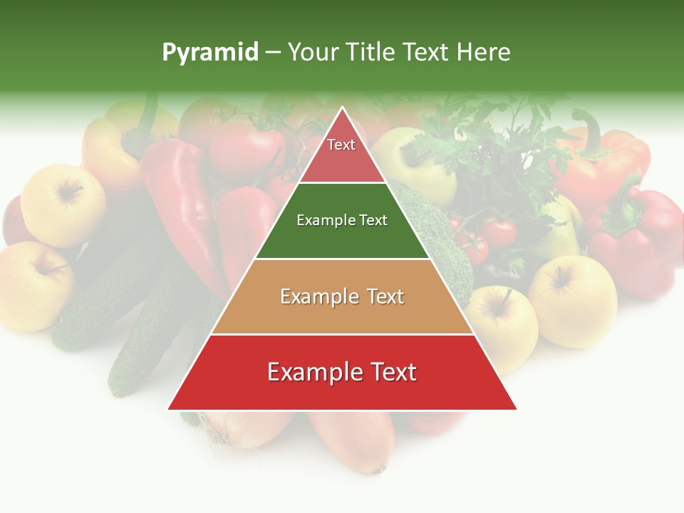 Arrangement Pepper Background PowerPoint Template
