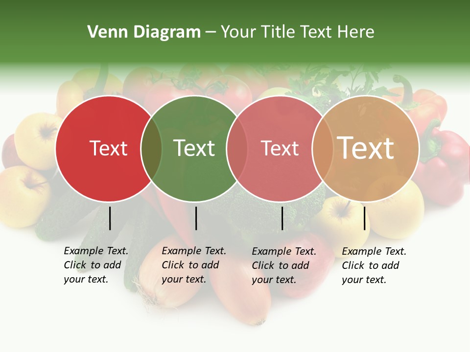 Arrangement Pepper Background PowerPoint Template