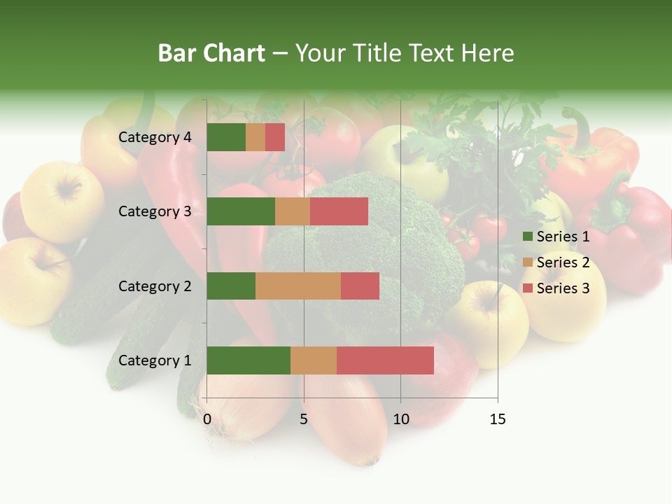 Arrangement Pepper Background PowerPoint Template