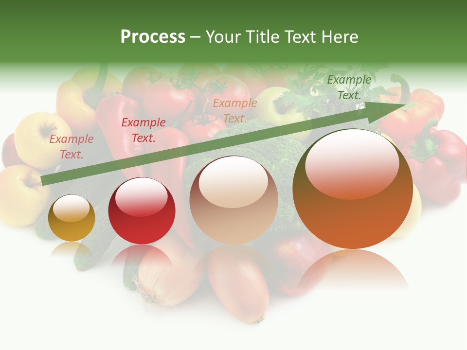 Arrangement Pepper Background PowerPoint Template