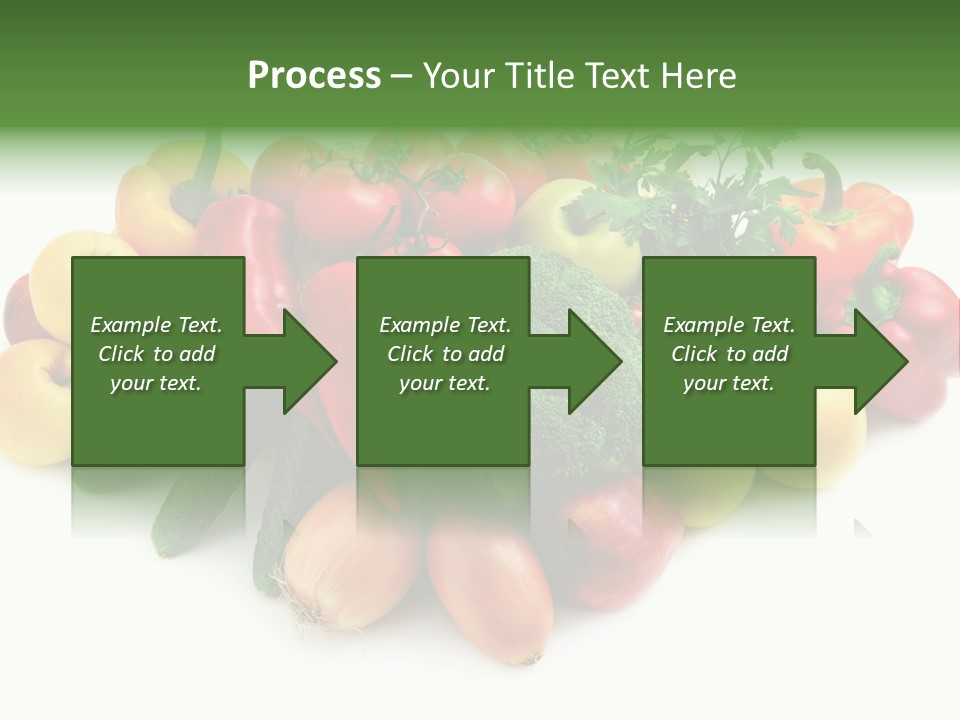 Arrangement Pepper Background PowerPoint Template