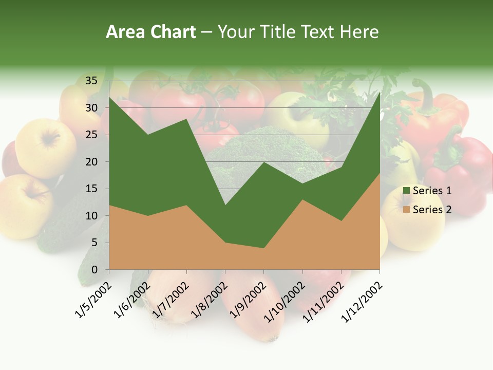 Arrangement Pepper Background PowerPoint Template