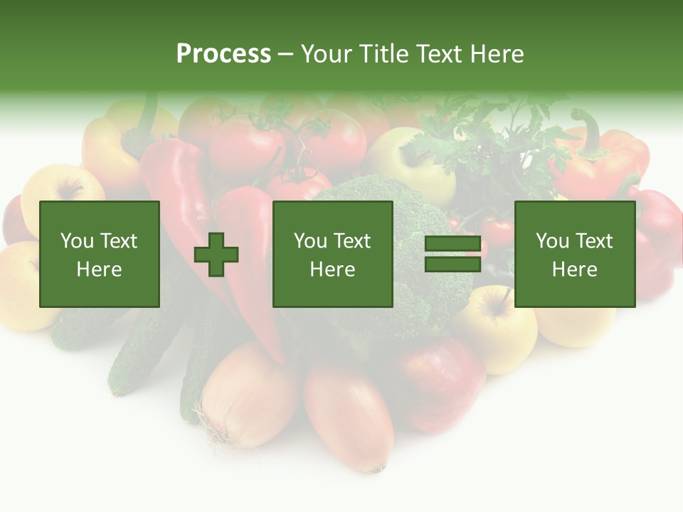 Arrangement Pepper Background PowerPoint Template