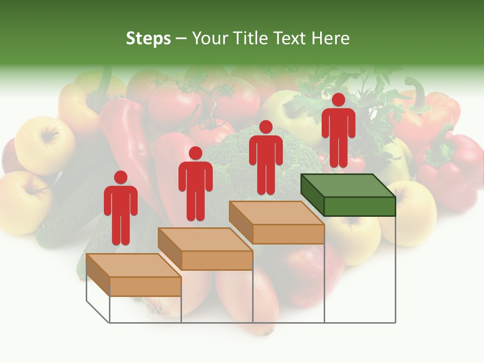 Arrangement Pepper Background PowerPoint Template