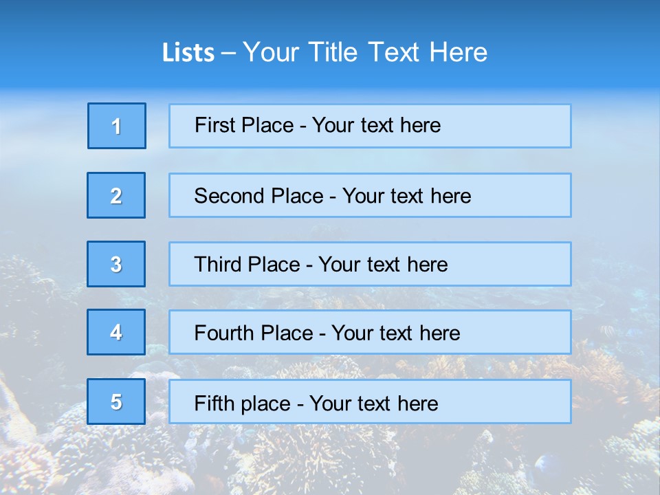 Nature Tranquil Life PowerPoint Template