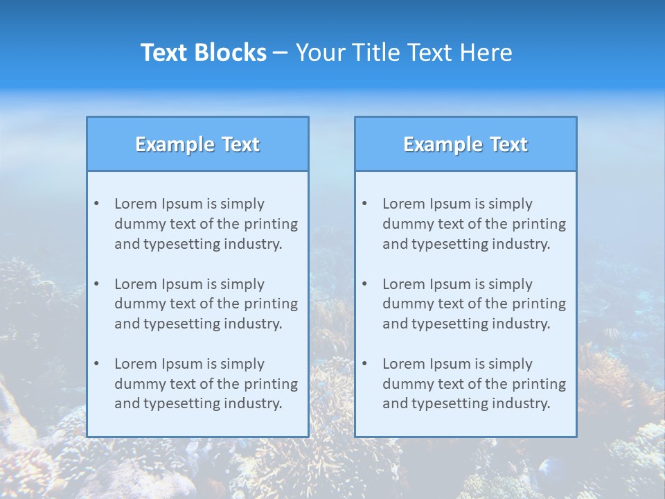 Nature Tranquil Life PowerPoint Template