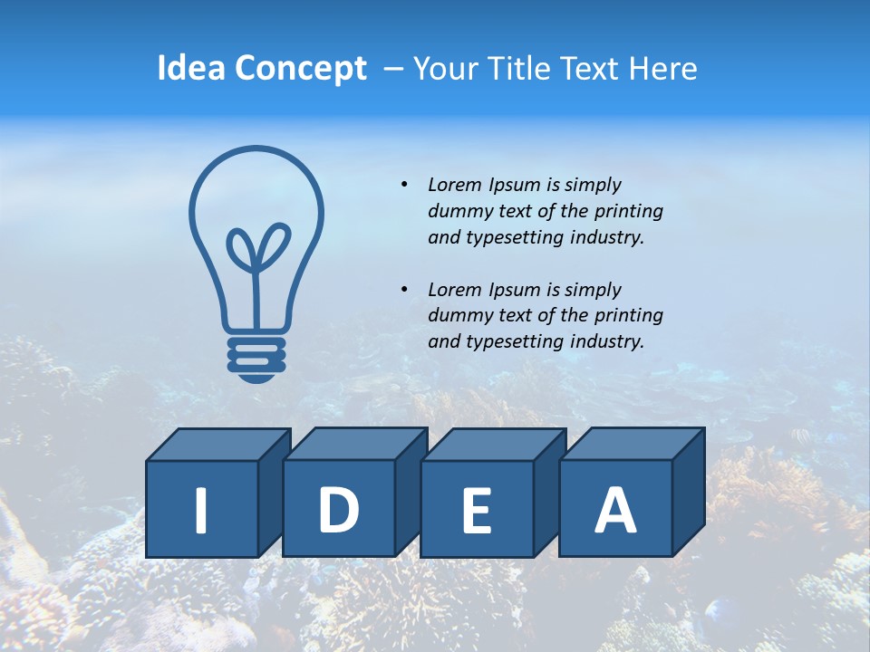 Nature Tranquil Life PowerPoint Template