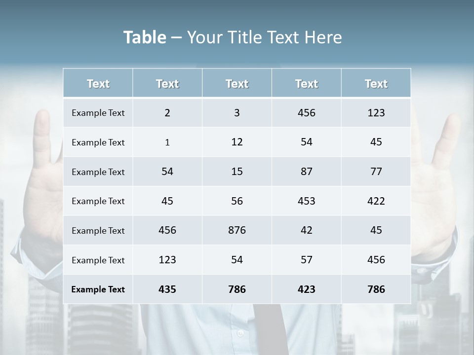 Man Face Rubber PowerPoint Template