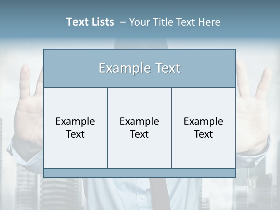 Man Face Rubber PowerPoint Template