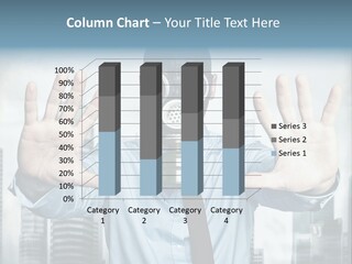 Man Face Rubber PowerPoint Template