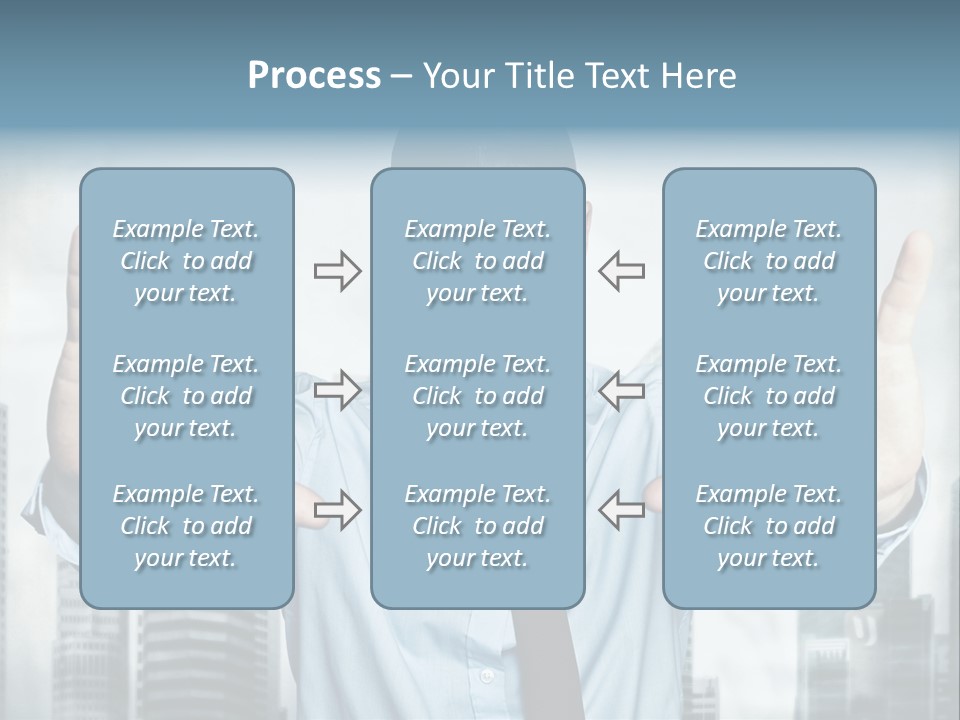 Man Face Rubber PowerPoint Template