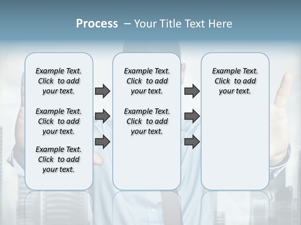 Man Face Rubber PowerPoint Template