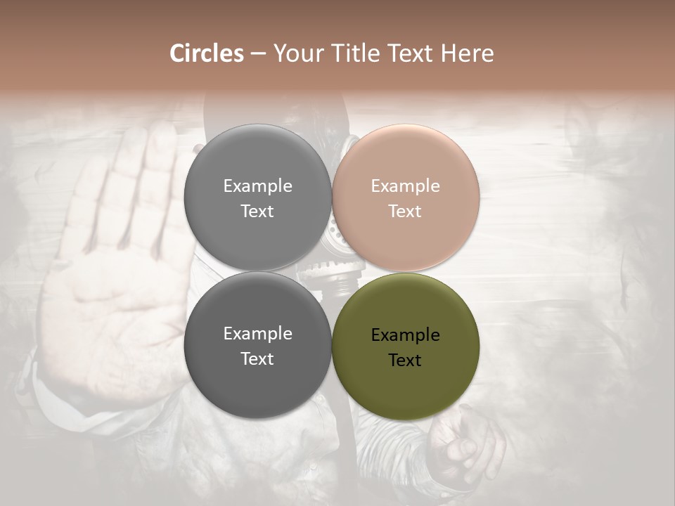 Denied Hazard Radiation PowerPoint Template