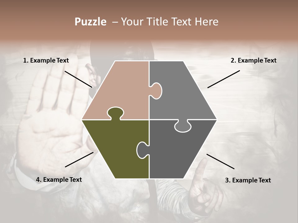 Denied Hazard Radiation PowerPoint Template