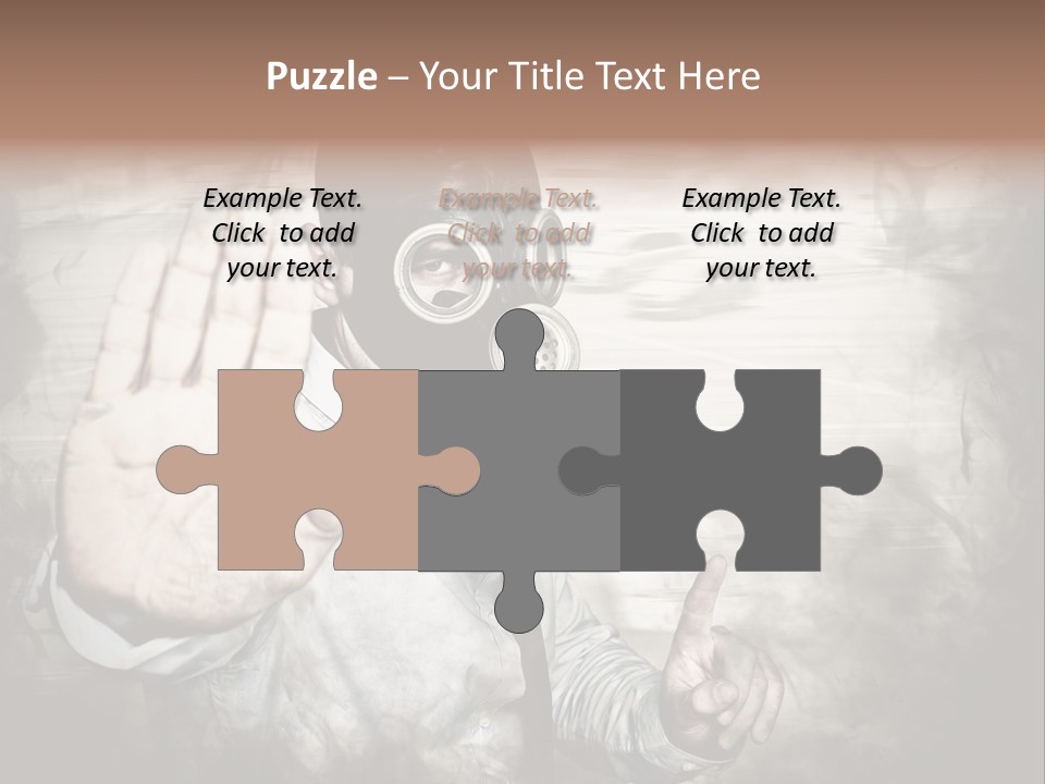 Denied Hazard Radiation PowerPoint Template