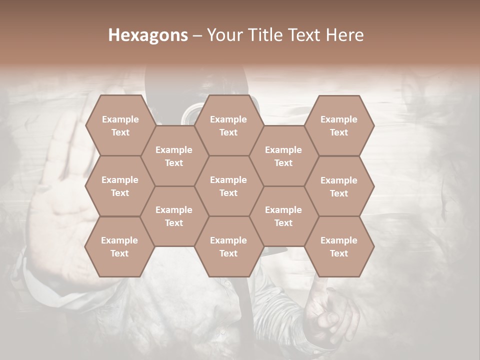 Denied Hazard Radiation PowerPoint Template