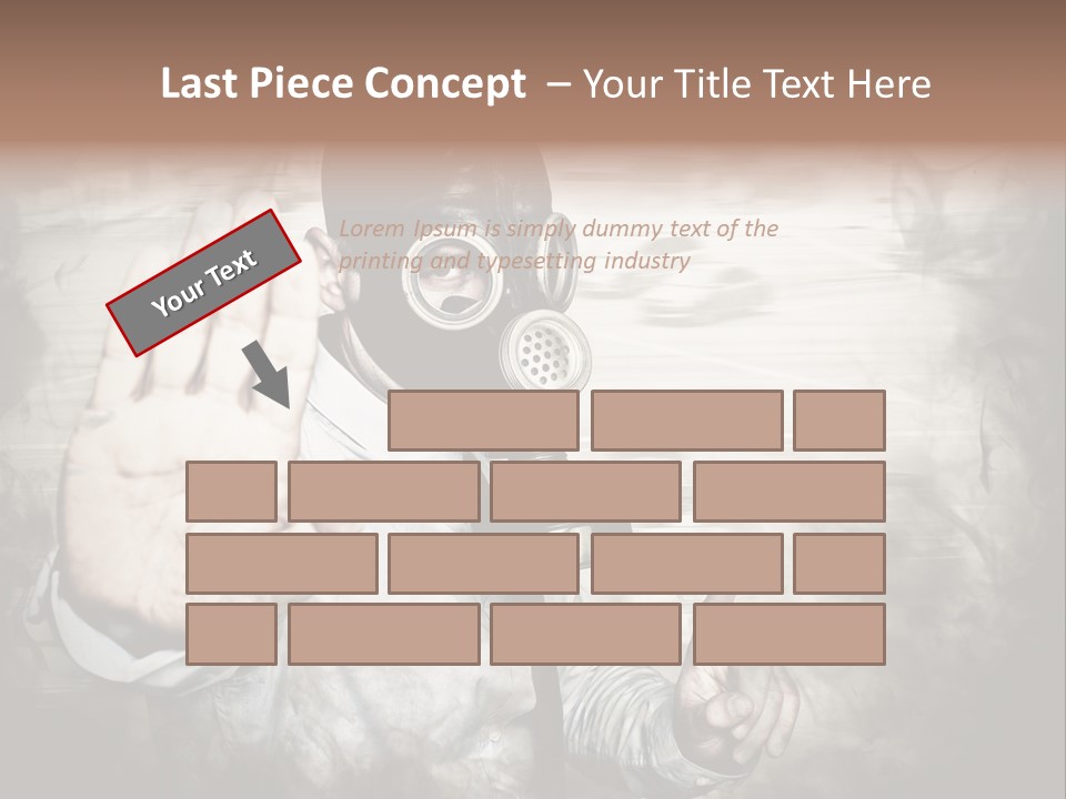 Denied Hazard Radiation PowerPoint Template