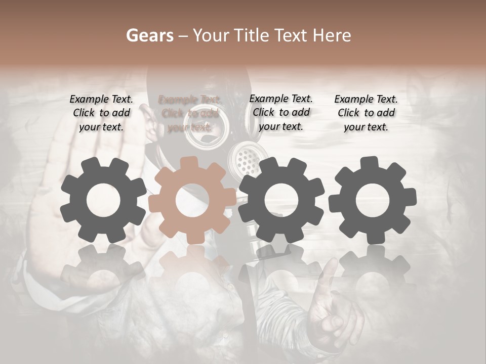 Denied Hazard Radiation PowerPoint Template