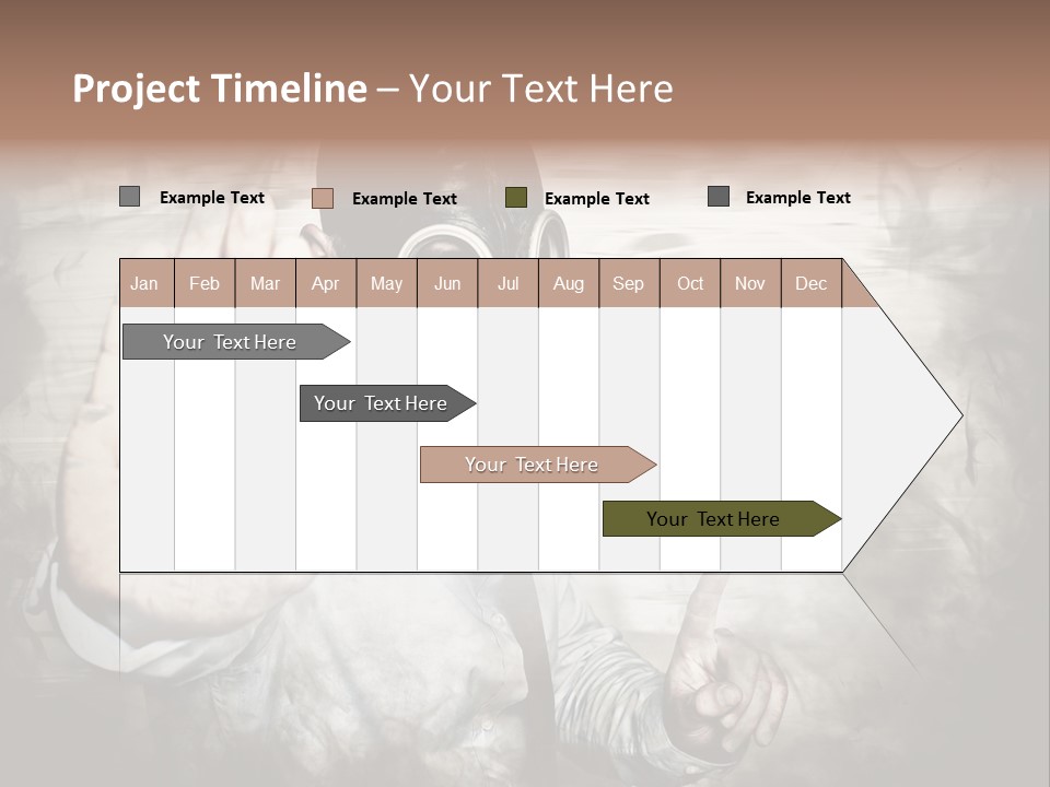 Denied Hazard Radiation PowerPoint Template