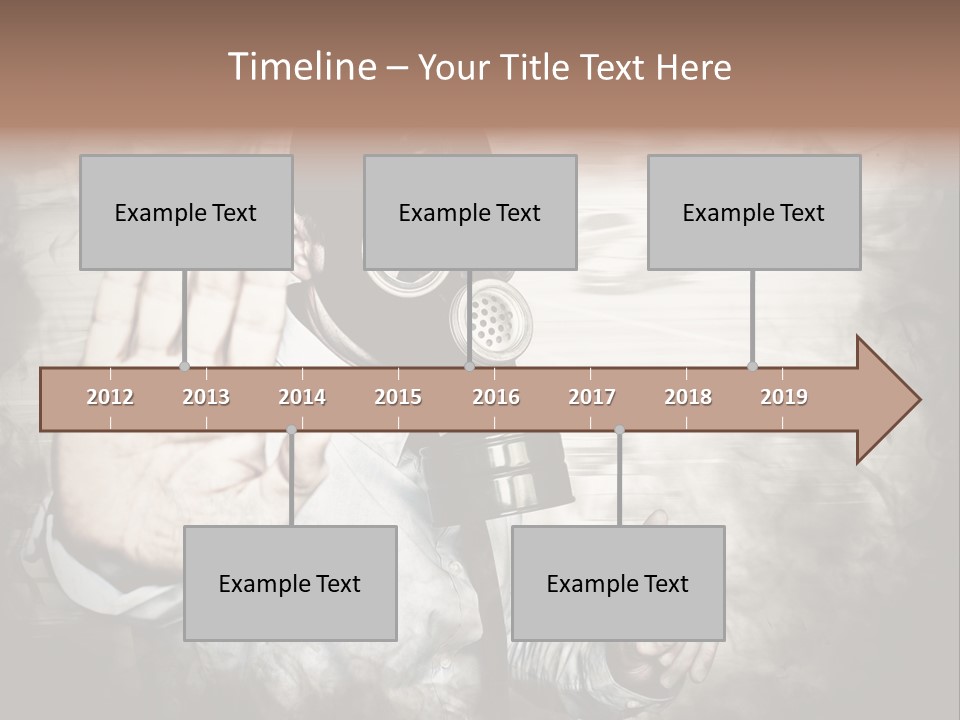 Denied Hazard Radiation PowerPoint Template