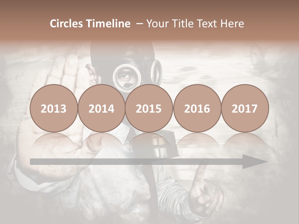 Denied Hazard Radiation PowerPoint Template