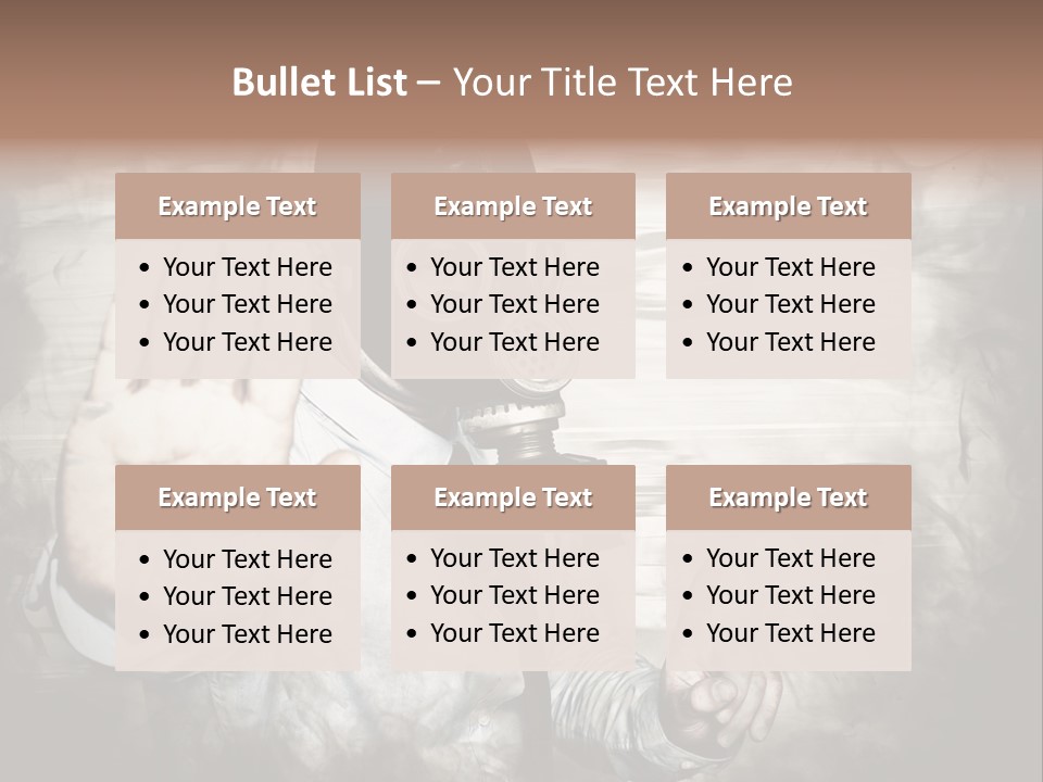 Denied Hazard Radiation PowerPoint Template