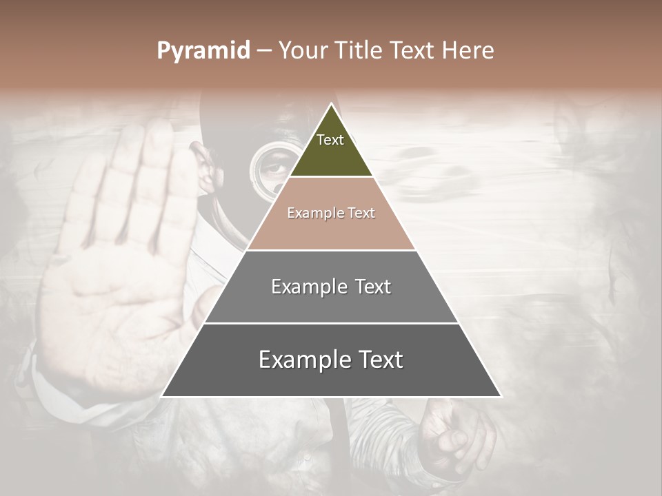 Denied Hazard Radiation PowerPoint Template