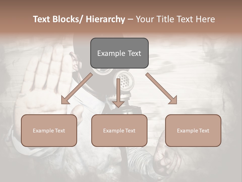 Denied Hazard Radiation PowerPoint Template