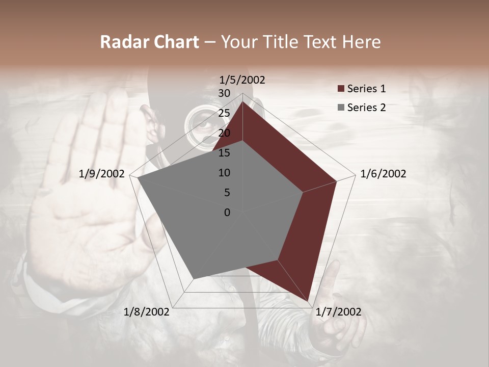 Denied Hazard Radiation PowerPoint Template