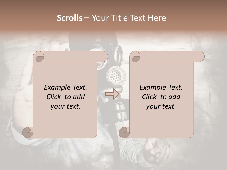 Denied Hazard Radiation PowerPoint Template