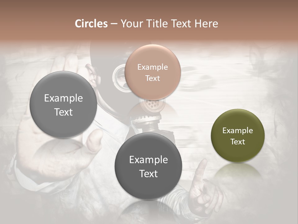 Denied Hazard Radiation PowerPoint Template