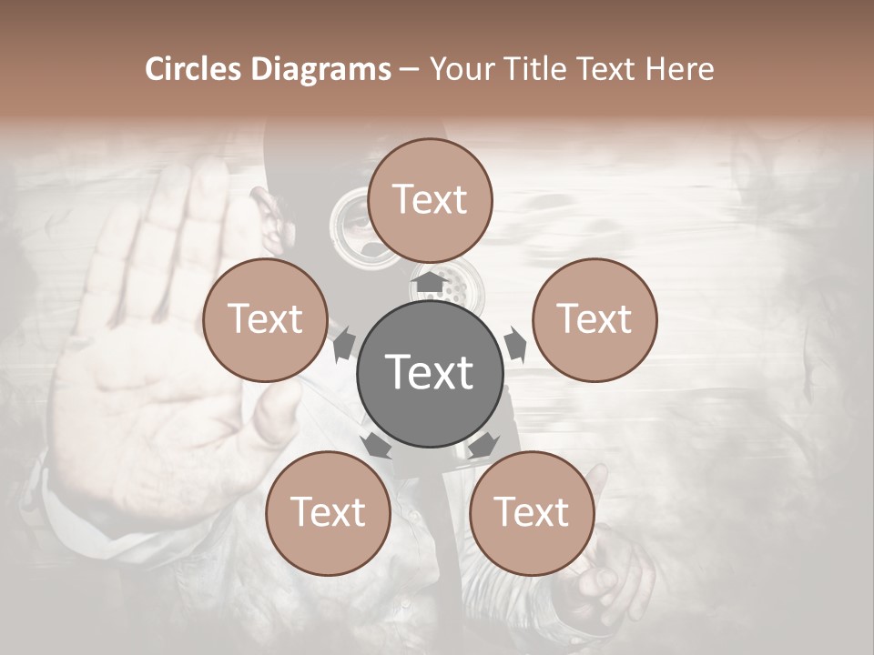 Denied Hazard Radiation PowerPoint Template