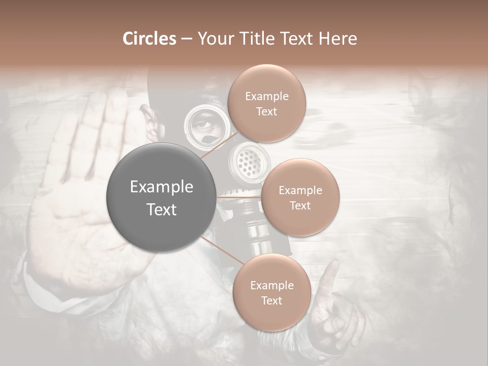 Denied Hazard Radiation PowerPoint Template