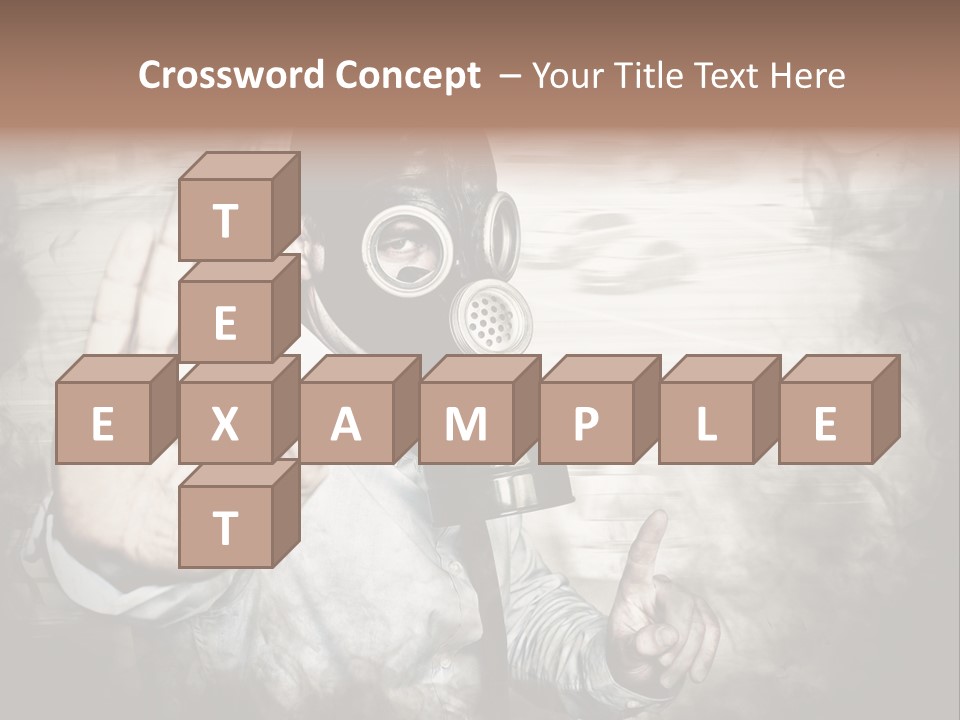 Denied Hazard Radiation PowerPoint Template